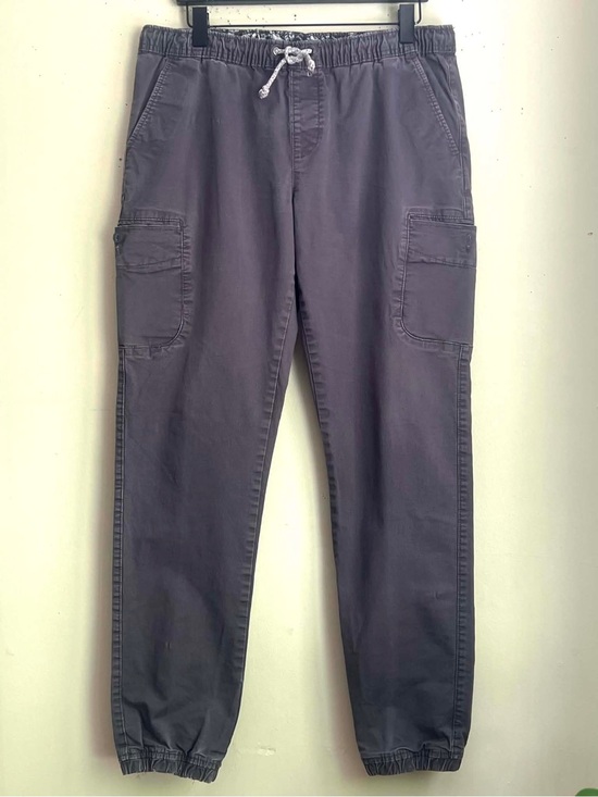 Amplify Pants - Women's Slate Gray Cargo Joggers with Elastic Waist
